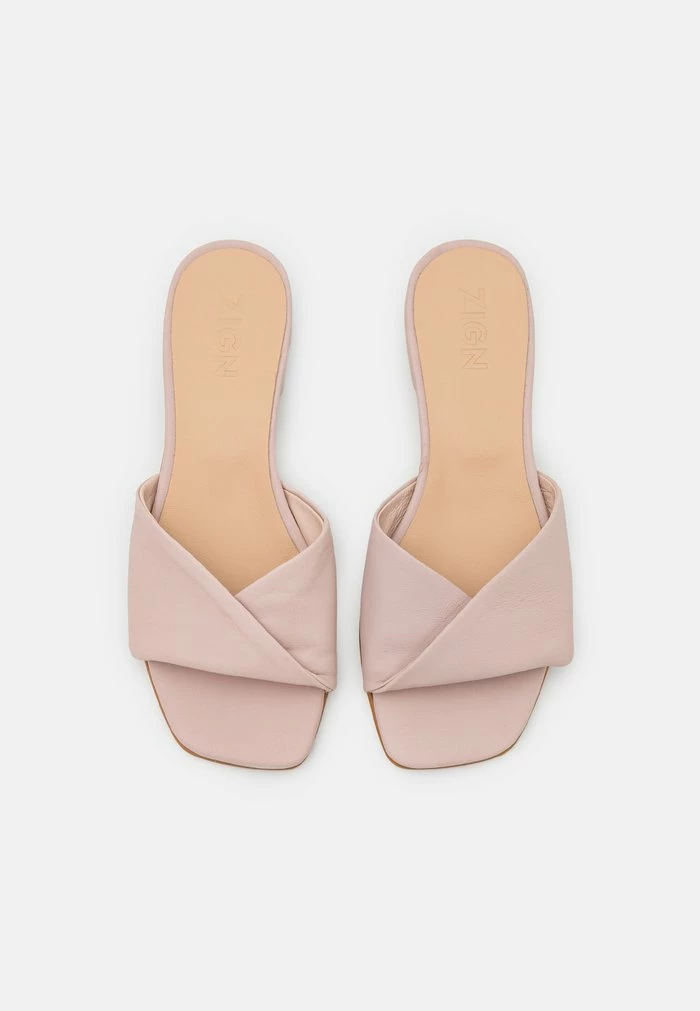 Zign Mules - Light Pink 8 Zign Mules - Light Pink - Image 6