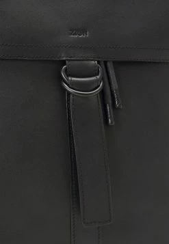 Zign LEATHER UNISEX - Rucksack - Black -Zign d57622d0c5bd4a3b85319fe46b283c48