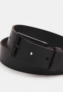 Zign LEATHER UNISEX - Belt - Black -Zign d76e9ad52f9b41d09f0d3d69364d2d21