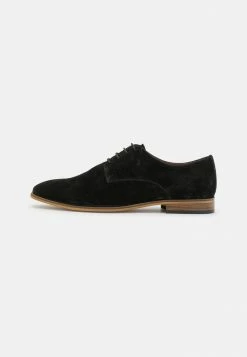 Zign LEATHER - Smart Lace-ups - Black