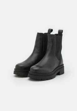 Zign LEATHER - Platform Ankle Boots - Black -Zign d89cfcf0d84d45a4bc498353eca09af5