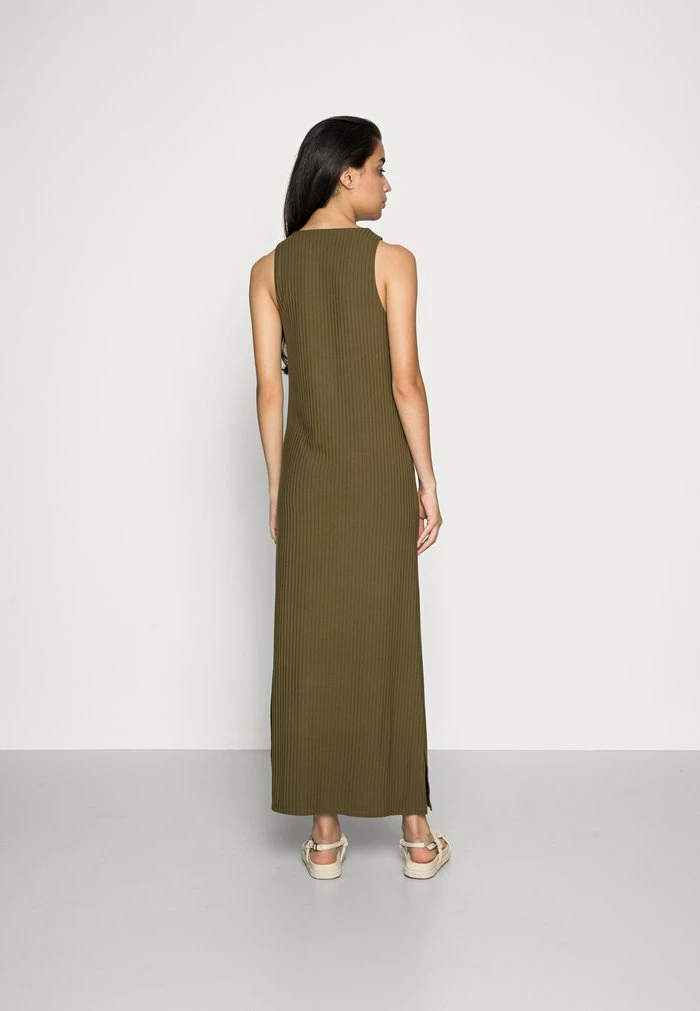 Zign RACER COLUMN MAXI DRESS - Maxi Dress - Khaki 5 Zign RACER COLUMN MAXI DRESS - Maxi Dress - Khaki - Image 3