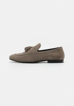 Zign LEATHER - Slip-ons - Grey