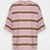 REDEZIGN - Print T-shirt - Light Pink/brown -Zign dc854d7da0a448248604acfcd2b443a0
