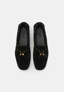 Zign LEATHER - Moccasins - Black -Zign dd0f3a97828945d09eff6f1f5207e6ec