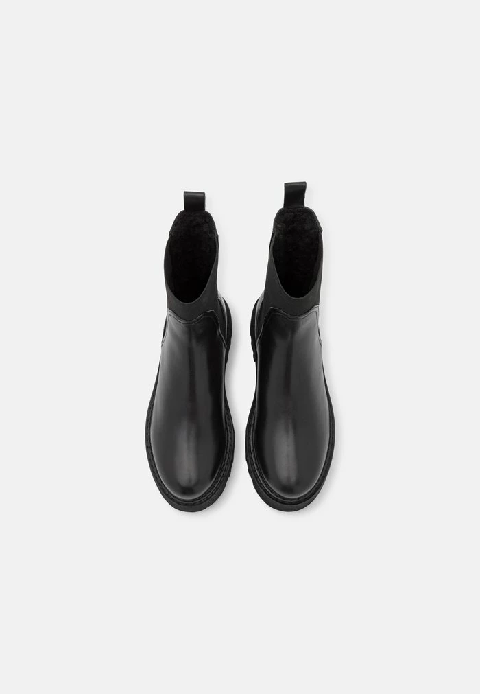 Zign LEATHER WINTER BOOT - Classic Ankle Boots - Black 8 Zign LEATHER WINTER BOOT - Classic Ankle Boots - Black - Image 6