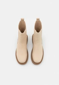 Zign LEATHER - Platform Ankle Boots - Beige -Zign dddaf229ad9644e28958e4de85599bc1