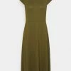 Zign Jersey Dress - Dark Green