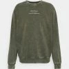 Zign UNISEX - Sweatshirt - Dark Green -Zign de97db2d579a495390b26ef27f88742e