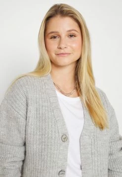 Zign Cardigan - Mottled Grey -Zign dec5e397fc5244558f0b04fd8fdb5ca4