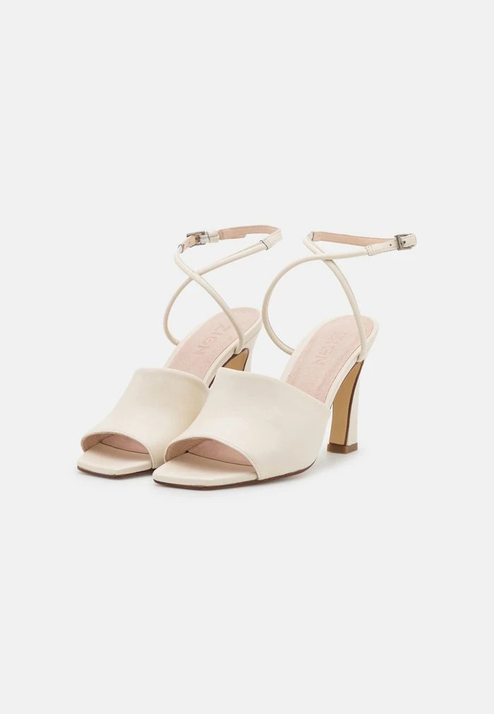 Zign LEATHER - High Heeled Sandals - Off-white 5 Zign LEATHER - High Heeled Sandals - Off-white - Image 3