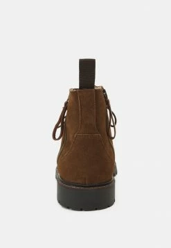 Zign UNISEX - Lace-up Ankle Boots - Brown -Zign dee88a75a193414db6b6c0fced655a06