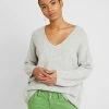 Zign Jumper - Light Grey Melange -Zign df0285e7debd4ea39e6036de412bef43