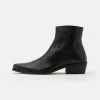 Zign UNISEX - Cowboy/biker Ankle Boot - Black 2 Zign UNISEX - Cowboy/biker Ankle Boot - Black -Zign e034bfd95bd64432a14e517d8686d319