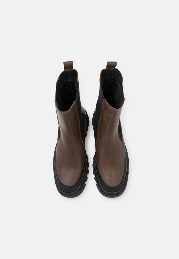 Zign LEATHER - Platform Ankle Boots - Brown 8 Zign LEATHER - Platform Ankle Boots - Brown - Image 6