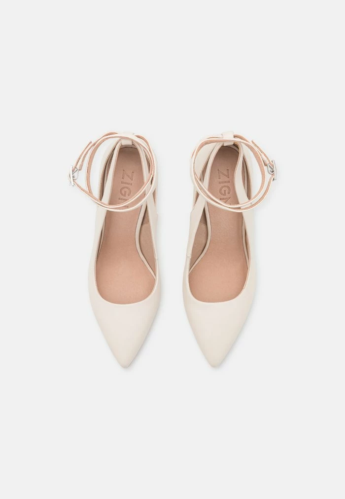 Zign LEATHER - Classic Heels - White 8 Zign LEATHER - Classic Heels - White - Image 6