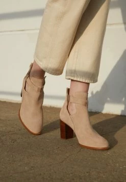 Zign Ankle Boots - Beige -Zign e129380f6df5417c8427c0c4342c9d2e