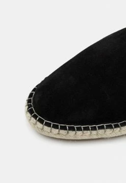 Zign LEATHER - Espadrilles - Black -Zign e174f46731954b3987ee644eab139911