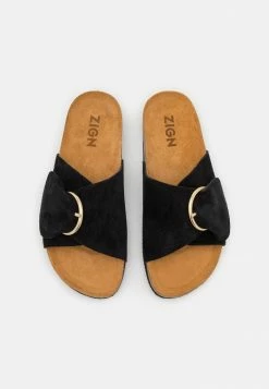 Zign Mules - Black 13 Zign Mules - Black -Zign e1f93c02f3ae4312954fdbb6f6ab27a3