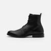 Zign Lace-up Ankle Boots - Black -Zign e39ad575a2f946d3900a0c63d6f3d882