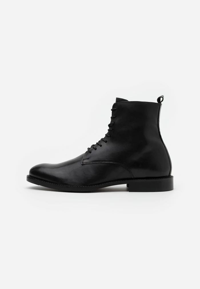Zign Lace-up Ankle Boots - Black 3 Zign Lace-up Ankle Boots - Black