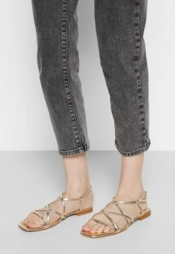 Zign LEATHER - Sandals - Gold -Zign e4b5d60bef504685a83009bc1716e816