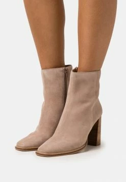 Zign LEATHER - Classic Ankle Boots - Beige