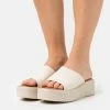 Zign LEATHER - Heeled Mules - Off-white -Zign e600408f70ae4b2c90623038cc2217f7