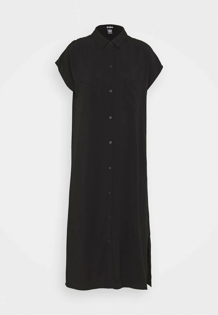 REDEZIGN - Shirt Dress - Black 9 REDEZIGN - Shirt Dress - Black - Image 7