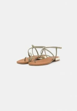 Zign T-bar Sandals - Khaki -Zign e70a5466e5f149d28d0078961e007a74