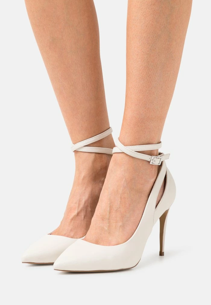 Zign LEATHER - Classic Heels - White 3 Zign LEATHER - Classic Heels - White