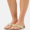 Zign T-bar Sandals - Gold -Zign e7c0319dd87d47bfaf3302ec52f545d7