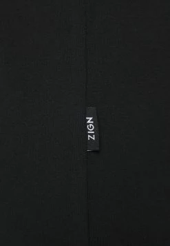 Zign UNISEX - Basic T-shirt - Black -Zign e83f06eb26cd4381a2db1b63a8766ee1
