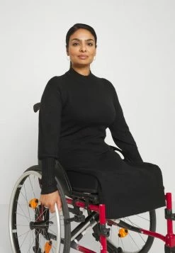 Zign Jumper Dress - Black -Zign e8d64bb9ebae41e7bedcba233c1df026