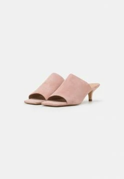 Zign LEATHER - Heeled Mules - Light Pink 10 Zign LEATHER - Heeled Mules - Light Pink -Zign ea6afbb0b158443385ba15fed4f1e346