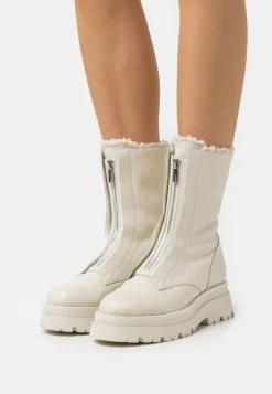Zign LEATHER - Winter Boots - Off-white