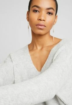 Zign Jumper - Light Grey Melange -Zign eb1c2b8420454d42b08bc2e8dc974430