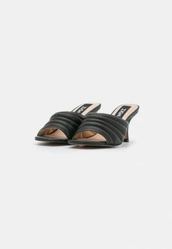 Zign Heeled Mules - Black -Zign ec32f5b5215f45dc82545e0f0f8dc6bc