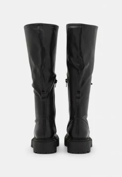 Zign Lace-up Boots - Black -Zign eda22c03bf0444dd81949a09094cdd12