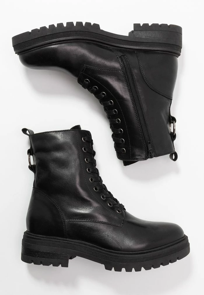 Zign LEATHER - Winter Boots - Black 6 Zign LEATHER - Winter Boots - Black - Image 4