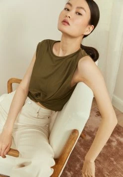 Zign Basic T-shirt - Khaki 12 Zign Basic T-shirt - Khaki -Zign f00e9001c7cb4e0bb15d8740adee6cd7