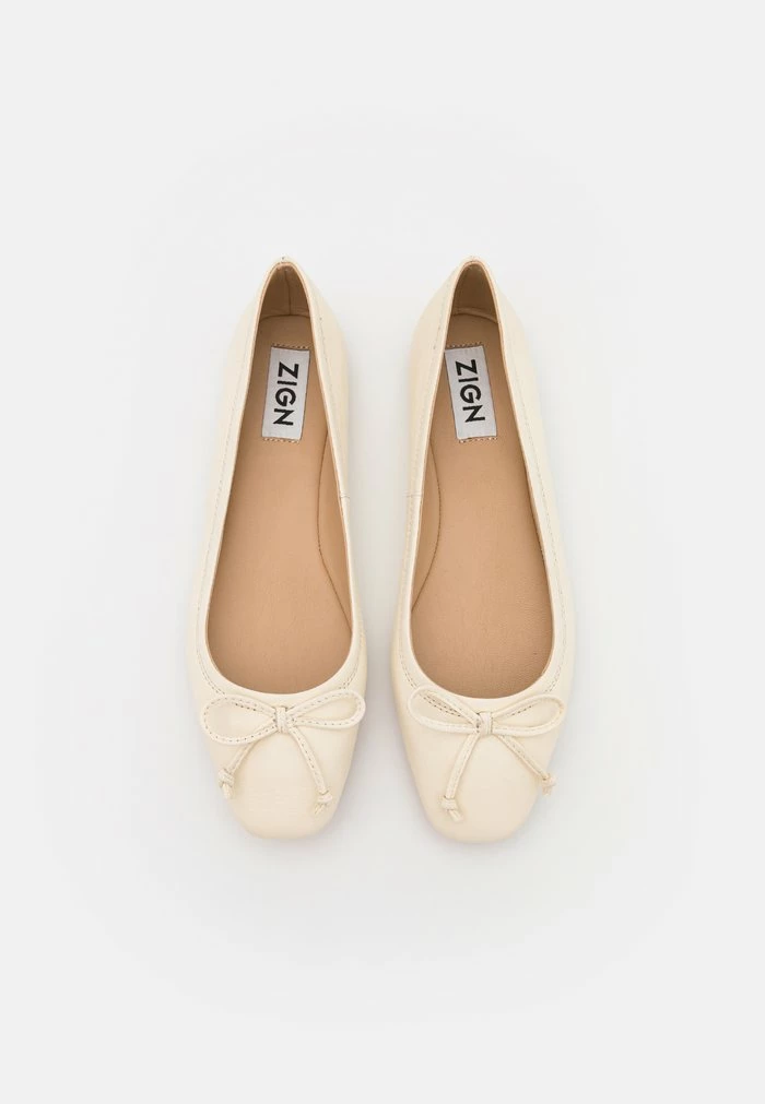 Zign LEATHER - Ballet Pumps - Off-white 8 Zign LEATHER - Ballet Pumps - Off-white - Image 6