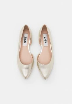 Zign LEATHER - Ballet Pumps - Gold 13 Zign LEATHER - Ballet Pumps - Gold -Zign f2383e25f9154a21aefe522be6f2e90e