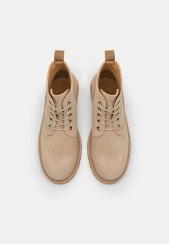 REDEZIGN LEATHER - Lace-up Ankle Boots - Sand -Zign f54595f8a5864f74bb8460391127f992