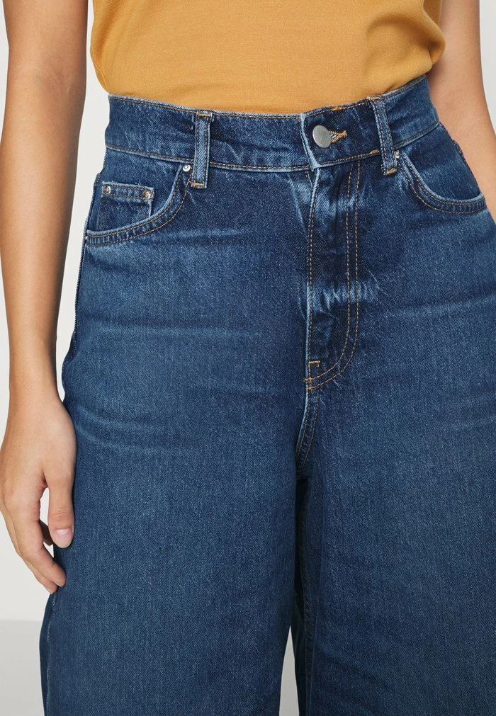 Zign WIDE SHARON - Straight Leg Jeans - Blue Denim 7 Zign WIDE SHARON - Straight Leg Jeans - Blue Denim - Image 5