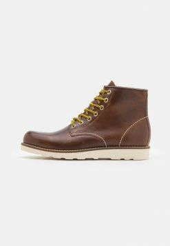 Zign LEATHER - Lace-up Ankle Boots - Brown