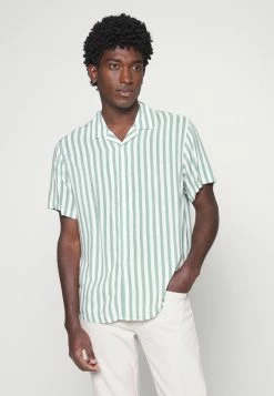 Zign UNISEX - Button-down Blouse - Mint/white 12 Zign UNISEX - Button-down Blouse - Mint/white -Zign f77071637a414f86b7def8f45796330c