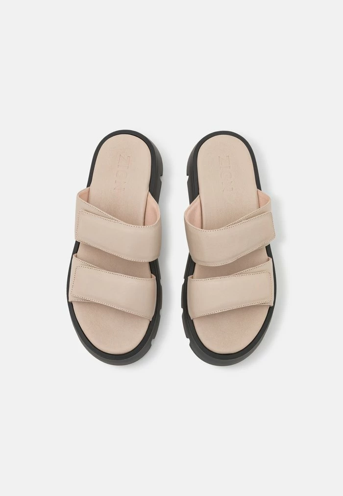 Zign LEATHER - Mules - Grey 8 Zign LEATHER - Mules - Grey - Image 6