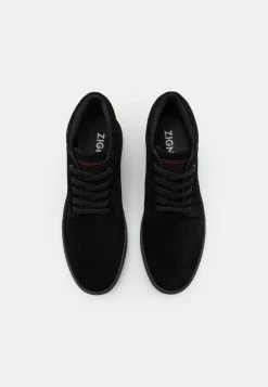 Zign LEATHER - Casual Lace-ups - Black -Zign f9015b03d955476584e69ba1aedc961d