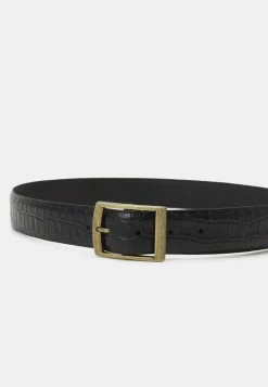Zign LEATHER UNISEX - Belt - Black -Zign f912245b9e22429b96a3ac2be048a1aa